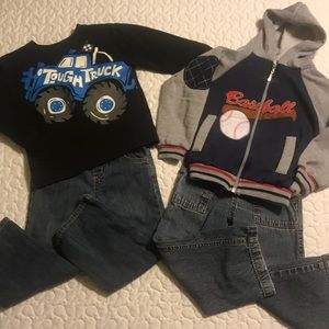 Boys 3t lot of 3 different outfits